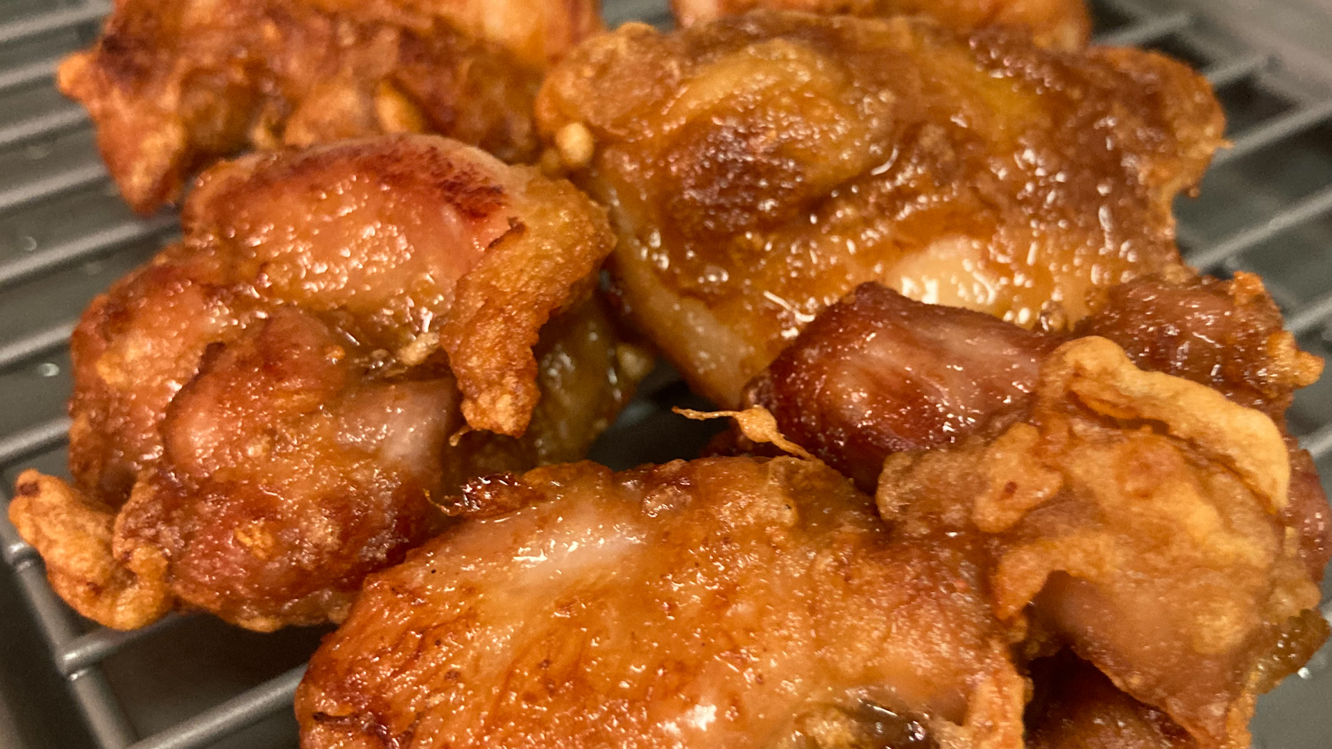 Karaage(japanese fried chicken) chicken thighs